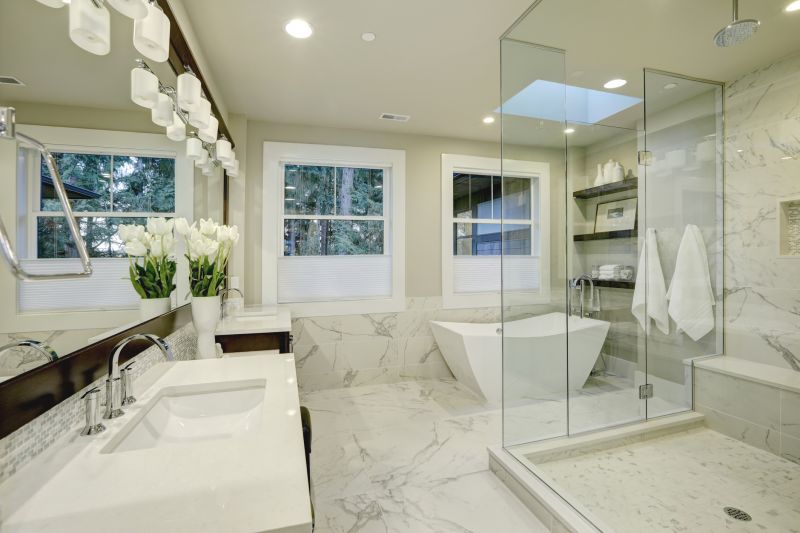 Contemporary Shower and Tile Design